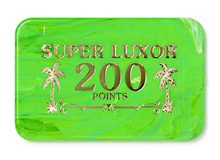 Plaques 85 x 55 mm - Vert “Super Luxor”