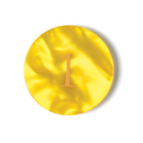 Jetons en véritable nacre - Nacre jaune  Ø 40 x ep. 3,6 mm