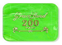 Plaques 65 x 45 mm - Vert ”Grace Land”